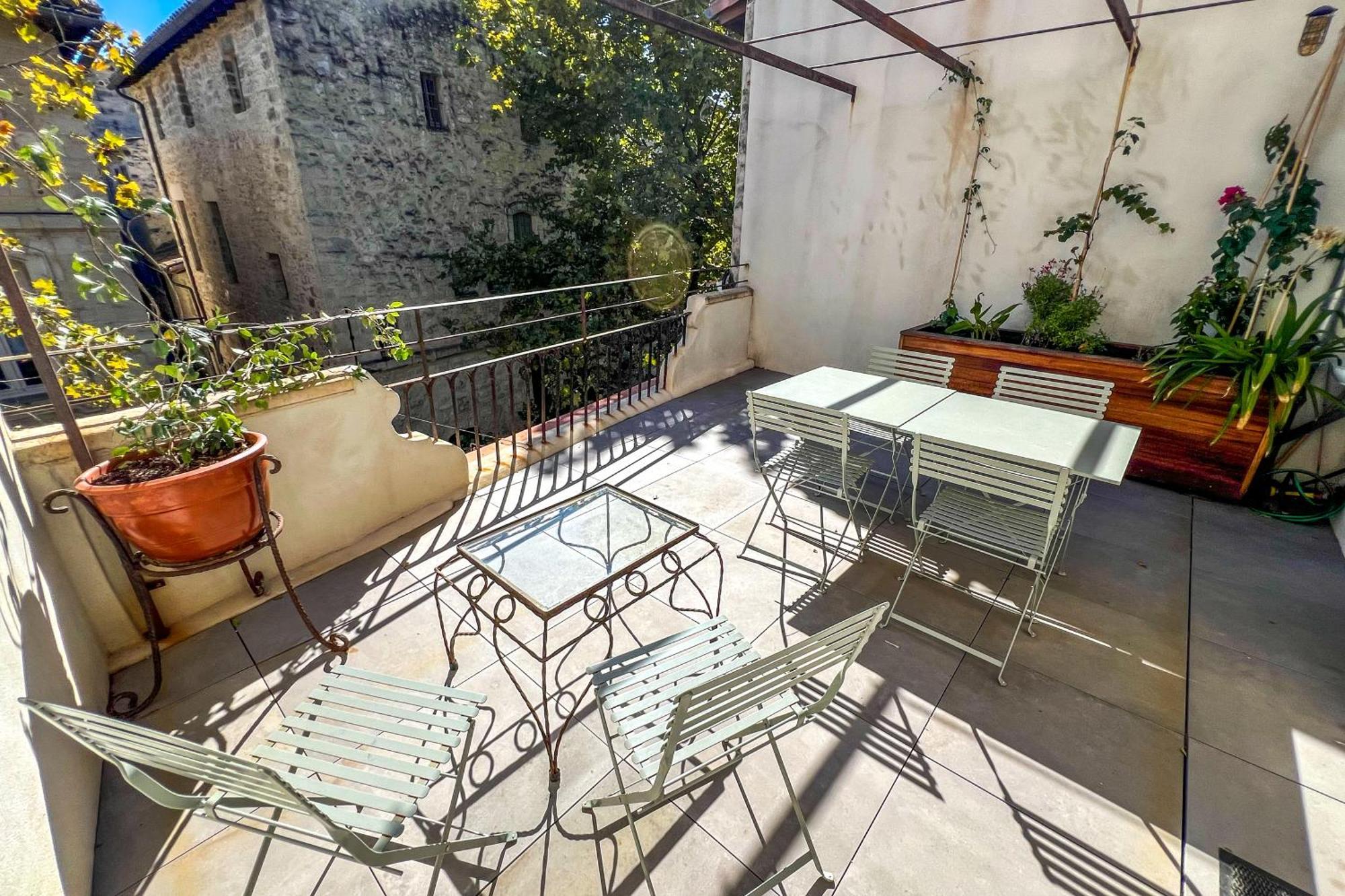 דירות אביניון Ac - Private Exterior - Duplex Quartier Des Artistes מראה חיצוני תמונה